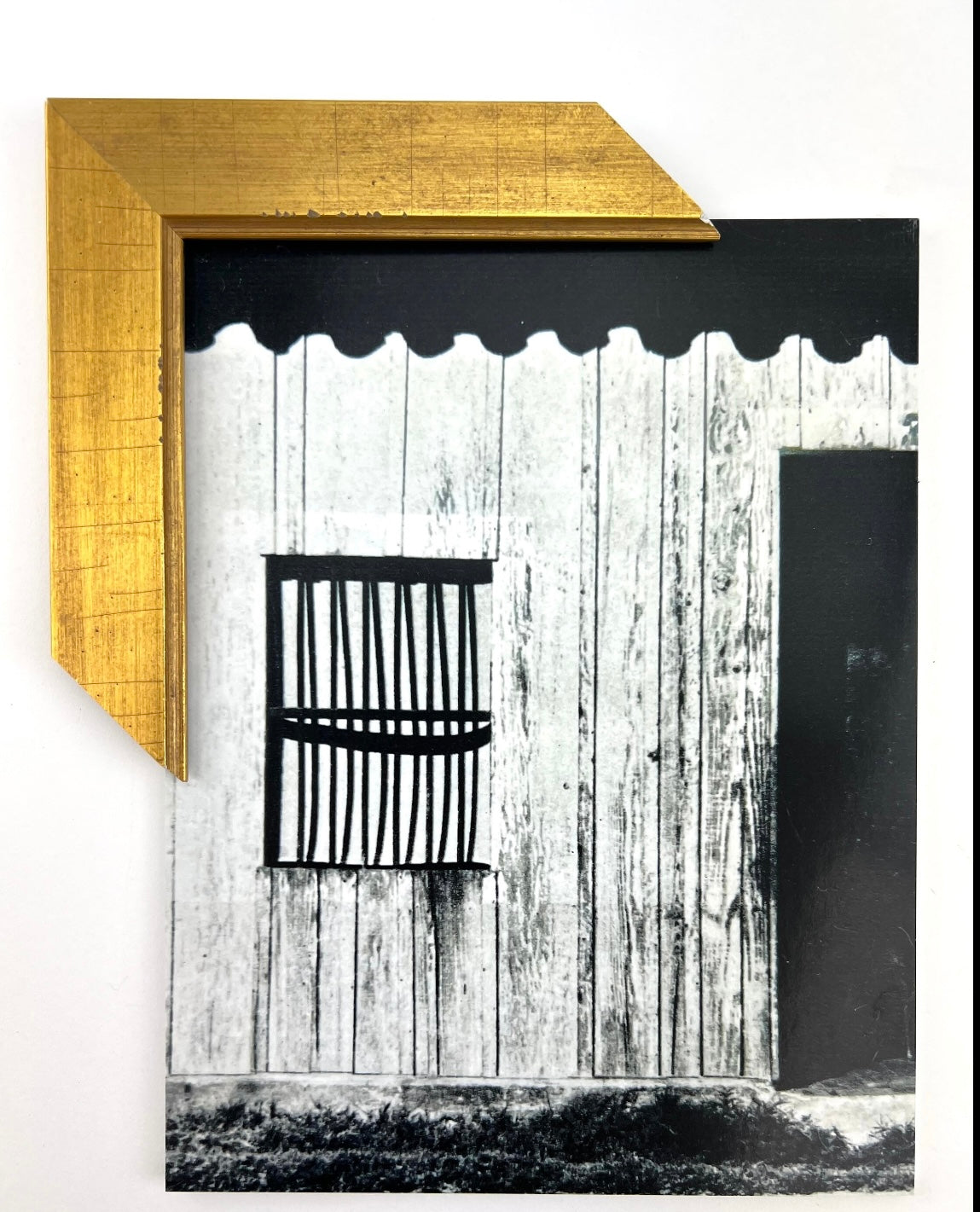 Gold Flat Distressed Frame - 5x7 8x10 9x12 11x14 12x12 12x16 14x18 16x20 20x24