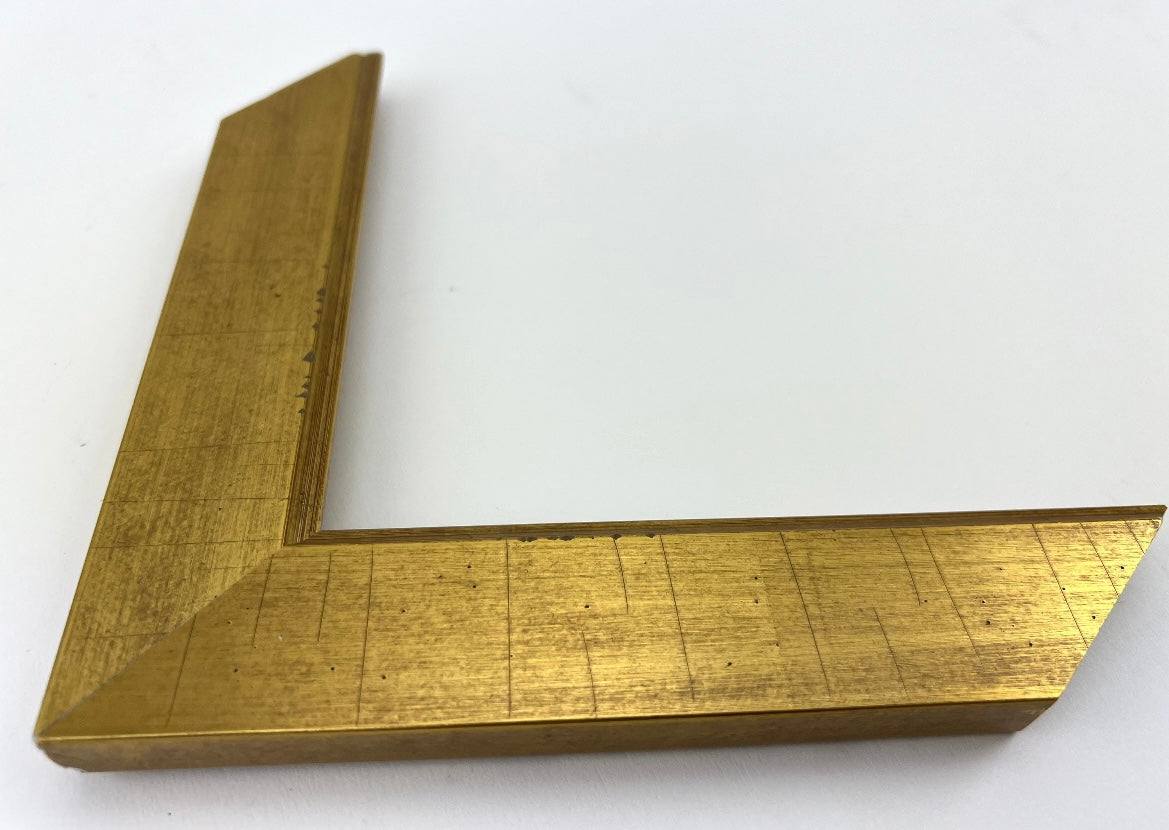 Gold Flat Distressed Frame - 5x7 8x10 9x12 11x14 12x12 12x16 14x18 16x20 20x24