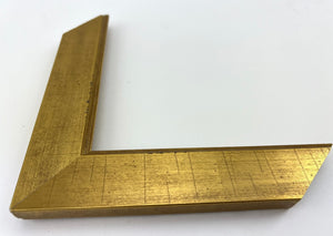 Gold Flat Distressed Frame - 5x7 8x10 9x12 11x14 12x12 12x16 14x18 16x20 20x24