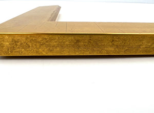 Gold Flat Distressed Frame - 5x7 8x10 9x12 11x14 12x12 12x16 14x18 16x20 20x24