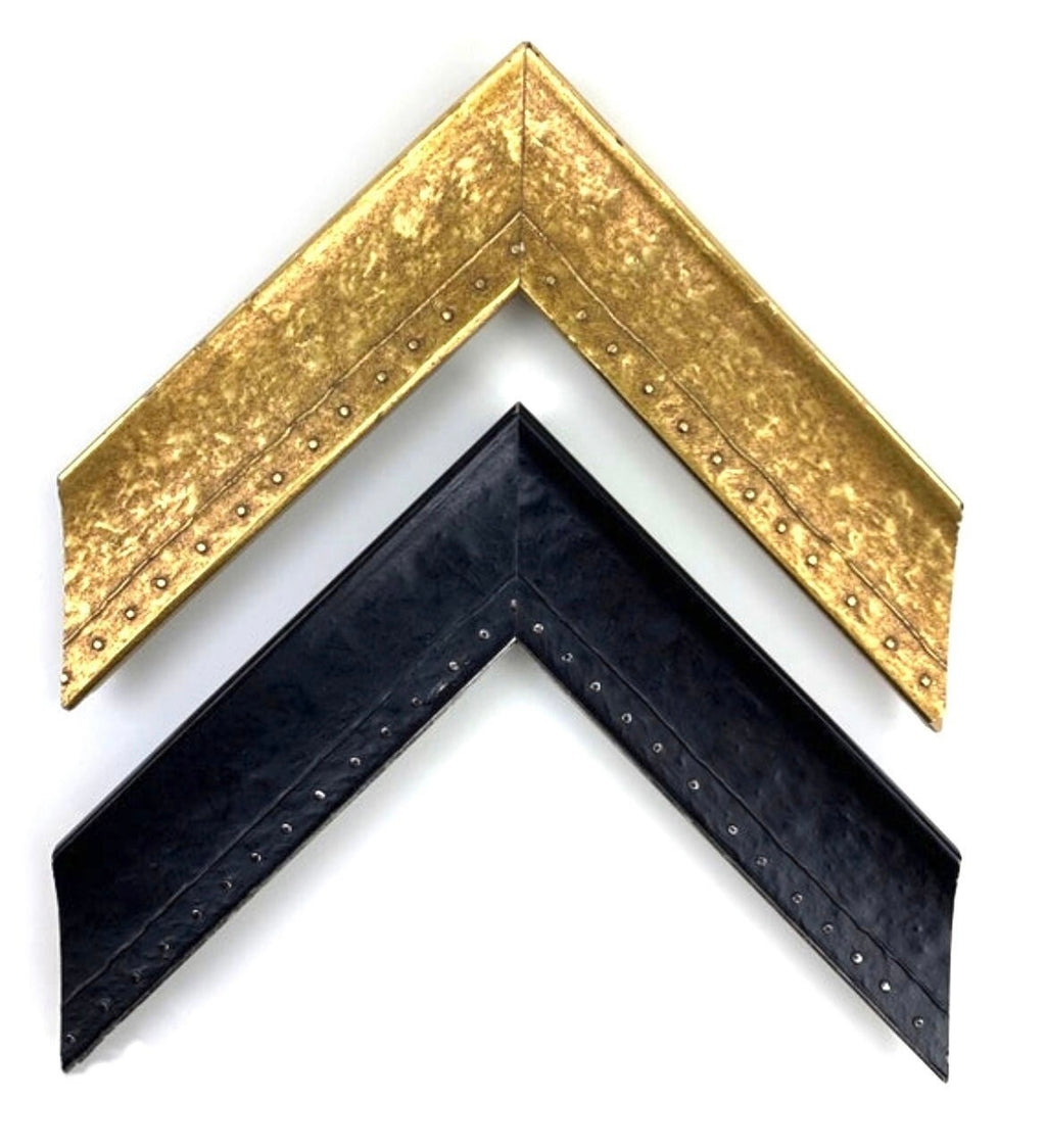 Antique Modern Black & Gold 1 3/4”