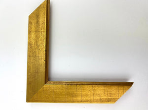 Gold Flat Distressed Frame - 5x7 8x10 9x12 11x14 12x12 12x16 14x18 16x20 20x24